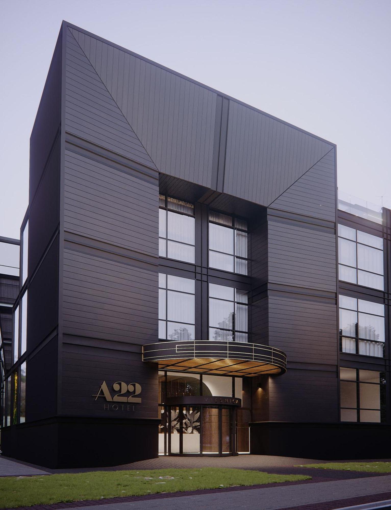 A22 Hotel Рига Экстерьер фото